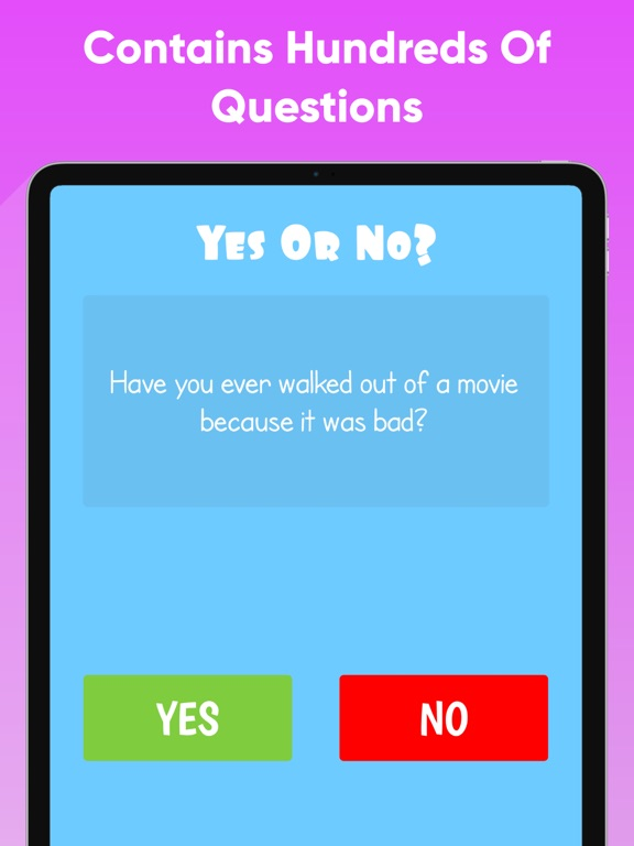 Yes Or No? - Questions Game poster