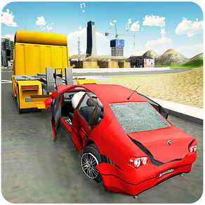 Car Tow Truck 3D – Heavy towing crane simulation