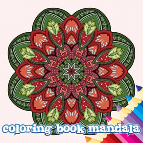 mandala coloring book calm stress relief for adult