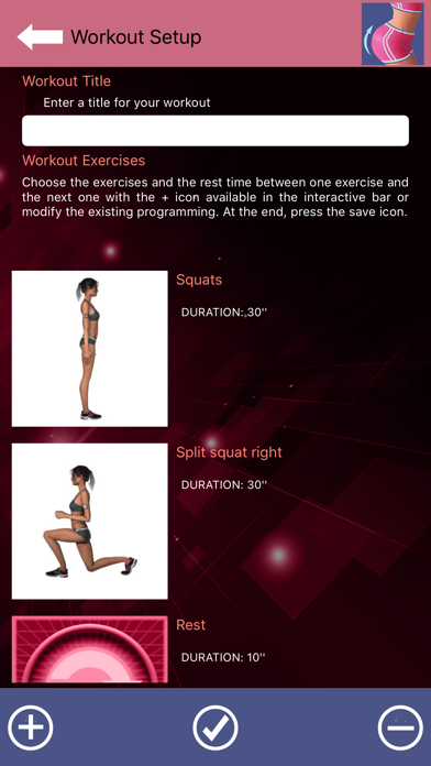 Buttocks Workout - Squat Bot poster