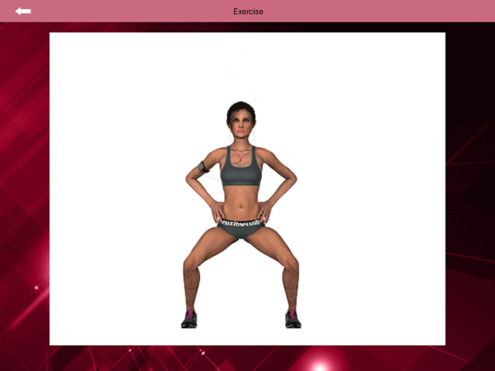 Buttocks Workout - Squat Bot poster