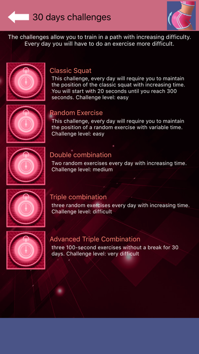 Buttocks Workout - Squat Bot poster