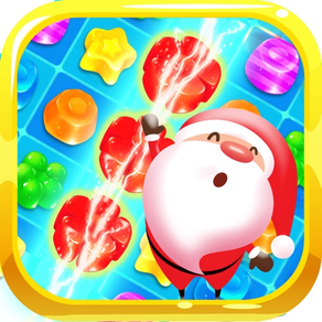 Candy Gems Christmas - New Best Match 3 Puzzle