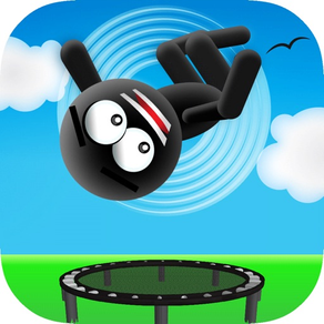 Stickman Trampolin Flip Master