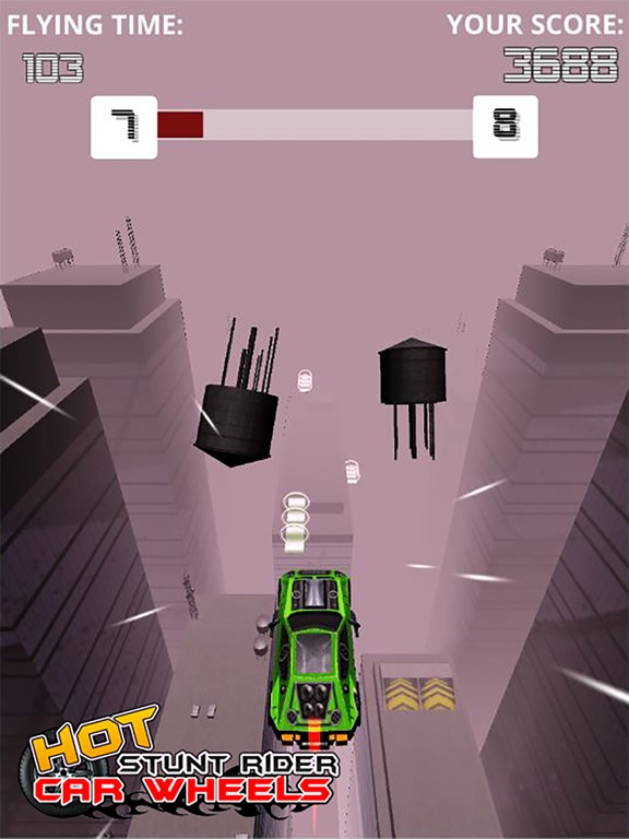 Hot Stunt Rider : Car Wheels poster