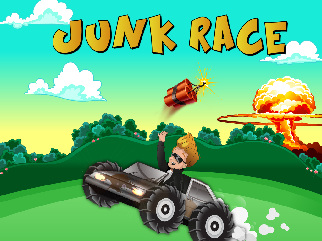 Junk Race - Live Multiplayer Racing poster