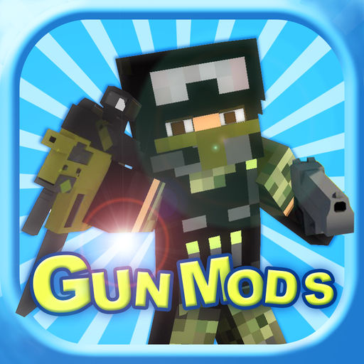Block Gun Mod Pro Best 3D Guns Mods Guides for Minecraft PC Edition for iOS (iPhone/iPad