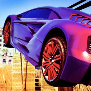 Real Sport car Extreme Racing Stunt Game