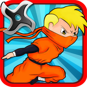 Brave Kid Ninja vs Clumsy Zombie Samurai Run: Temple Defense Free