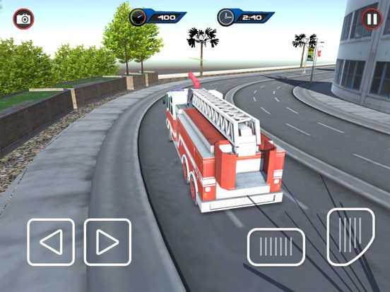 Fire Rescue Truck Simulator 911 poster