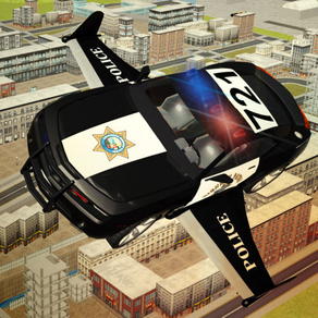 Flying Police car driver simulator 2016