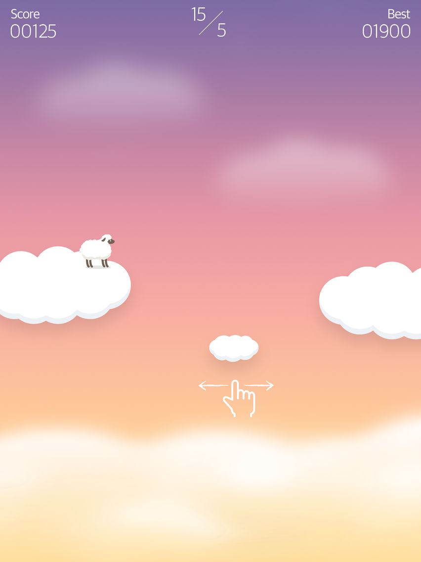 Over the Clouds : Sheep poster