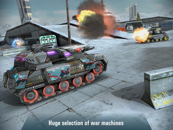 Iron Tanks: 3D Tank Shooter poster