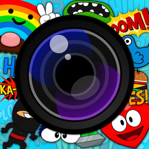 Pic Perfect Cartoon And Comics FX Sticker Photo Booth Camera For Instagram