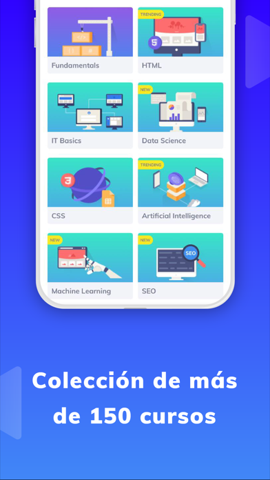 Learn JavaScript, AI, React الملصق