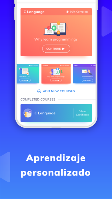 Learn JavaScript, AI, React الملصق
