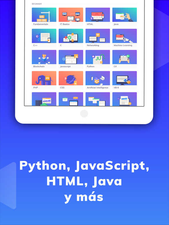 Learn JavaScript, AI, React الملصق