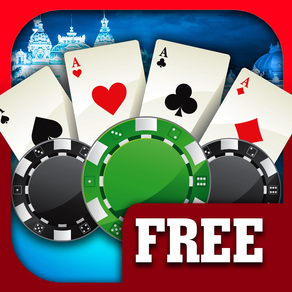 Monte Carlo Poker FREE - VIP High Rank 5 Card Casino Game