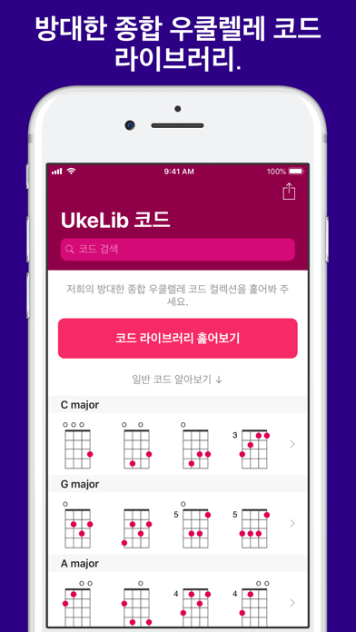 UkeLib 코드 Pro 포스터