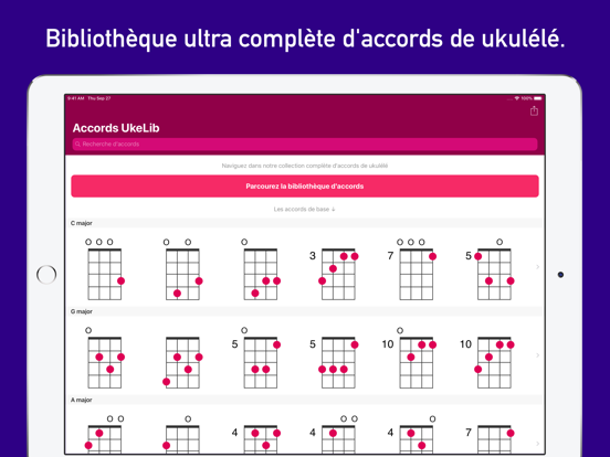Accords UkeLib Pro Affiche