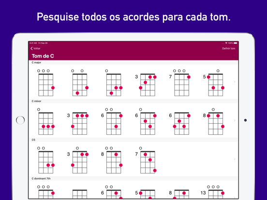 Acordes de ukelele UkeLib Pro Cartaz