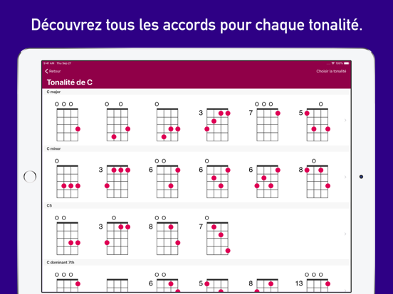 Accords UkeLib Pro Affiche