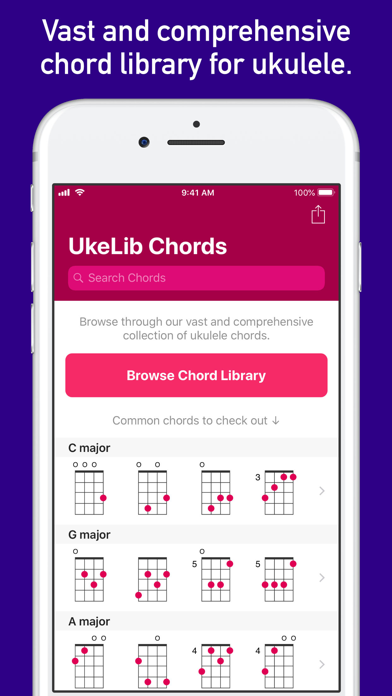 UkeLib Chords Pro poster