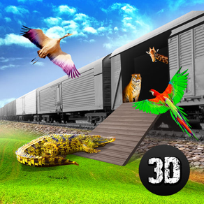 Animal Transporter Train Race