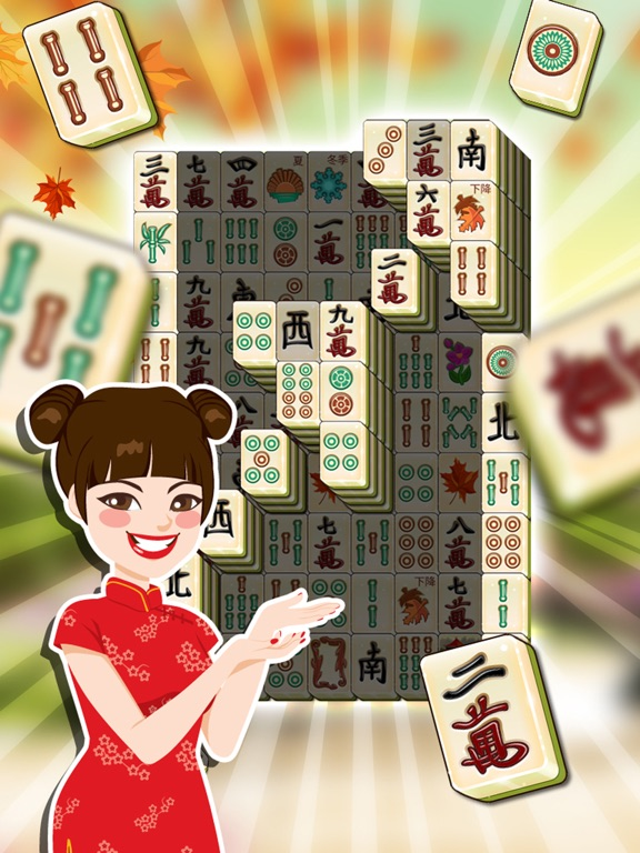 Mahjong Fall 3D - Classic Chinese Mahjongg Puzzle poster