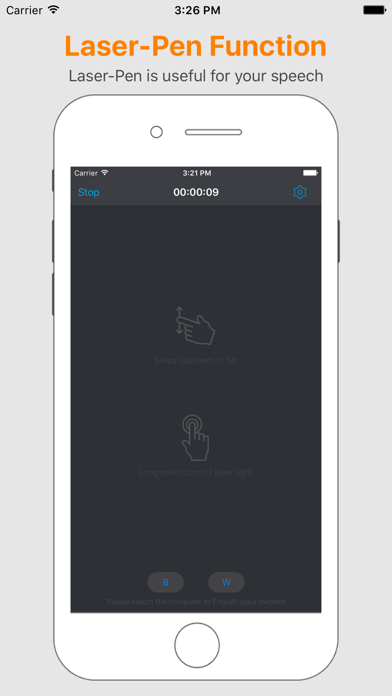 PPT Remote Control - With laser pointer function poster