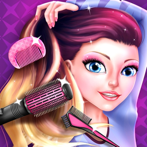 髪型女の子のためのゲーム - ファッションヘアスタイリストサロン