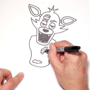 How To Draw - Learn to draw FNAF Characters and practice drawing in app