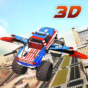 Flying Monster Truck Driver 3d simulator