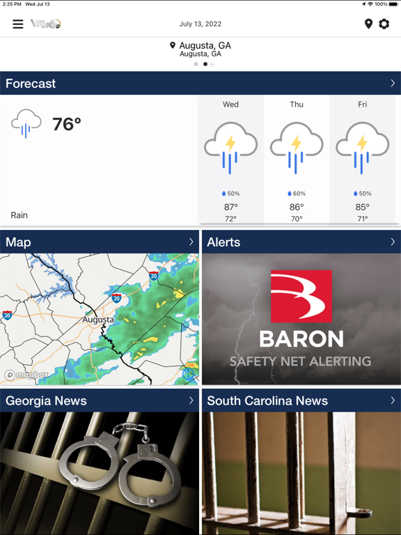 WJBF Vipir 6 Radar for iOS (iPhone/iPad) - Free Download at AppPure