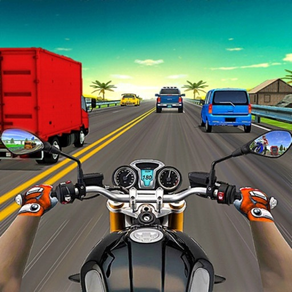 모토 라이더 킹 - 자전거 하이웨이 Racer 3D