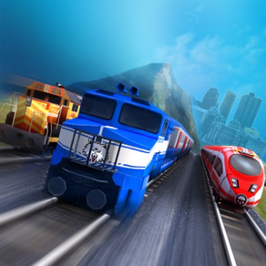 Train racing 3D 2 jugador