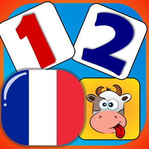 Babys lernen mit Paaren - Zahlen auf Französisch