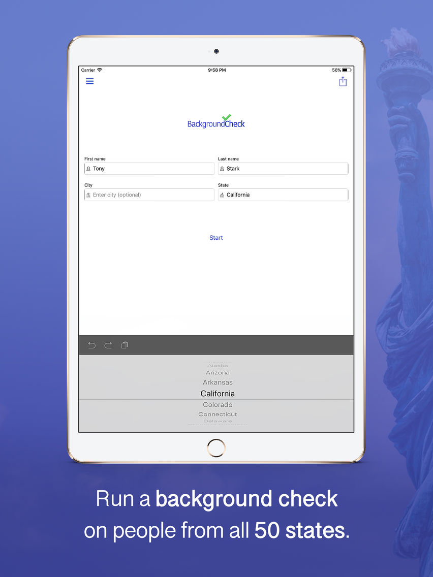 Background Check for iOS (iPhone/iPad) - Free Download at AppPure