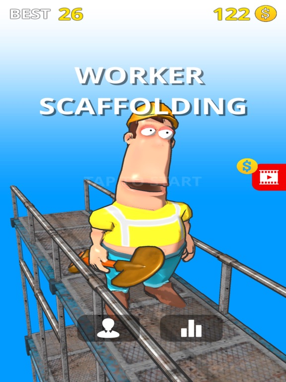Finger Rush Worker-Scaffolding poster
