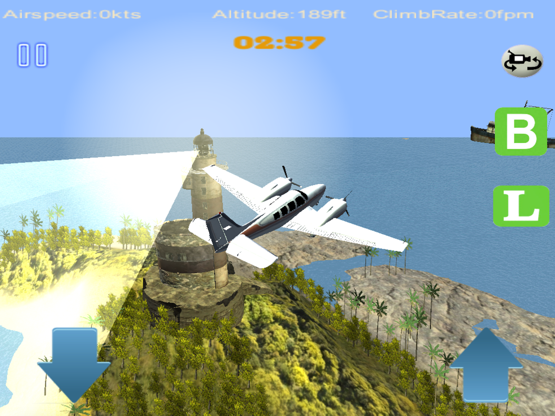 Airplane Pilot Stunt Simulator poster