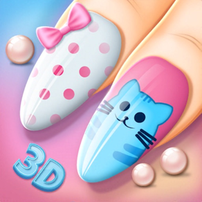 Jogo de salão de unhas 3D