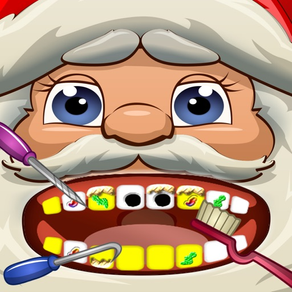 Christmas Dentist Office Salon Makeover Story - Fun Free Doctor Nurse Kids Games for Boys and Girls