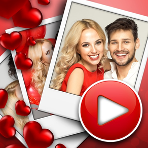 Valentine Diashow – Foto Video Ersteller mit Musik