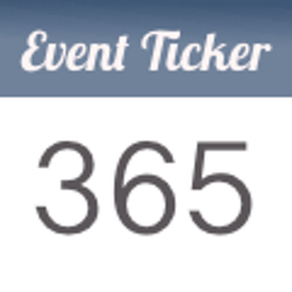Event Ticker - Countdown to special days of life