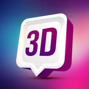 3D Wallpaper themes Sticker HD