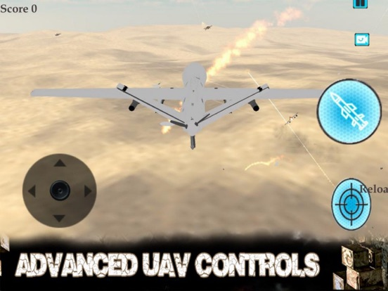 Modern Drone Air Attack Mission poster