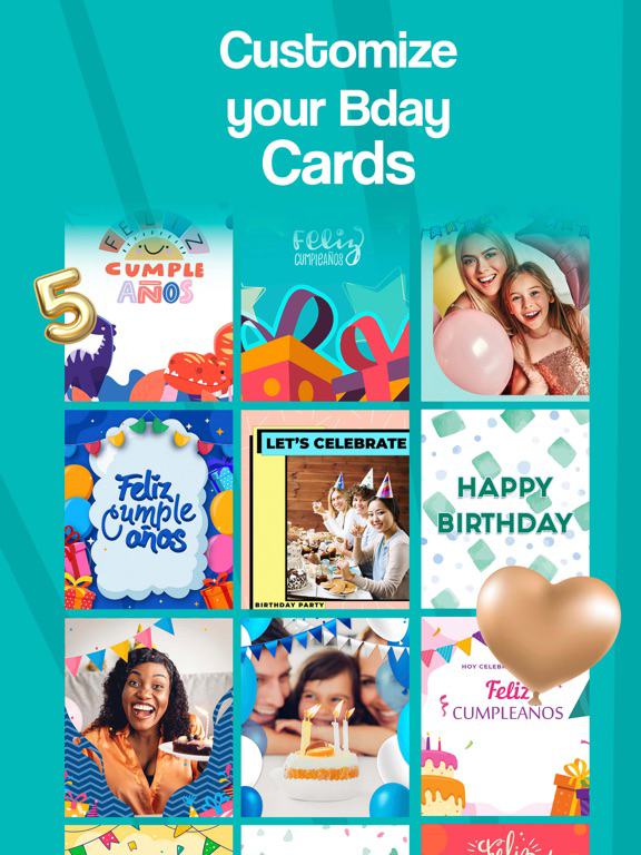 Happy Birthday Cards Maker . for iOS (iPhone/iPad/iPod touch) - Free ...