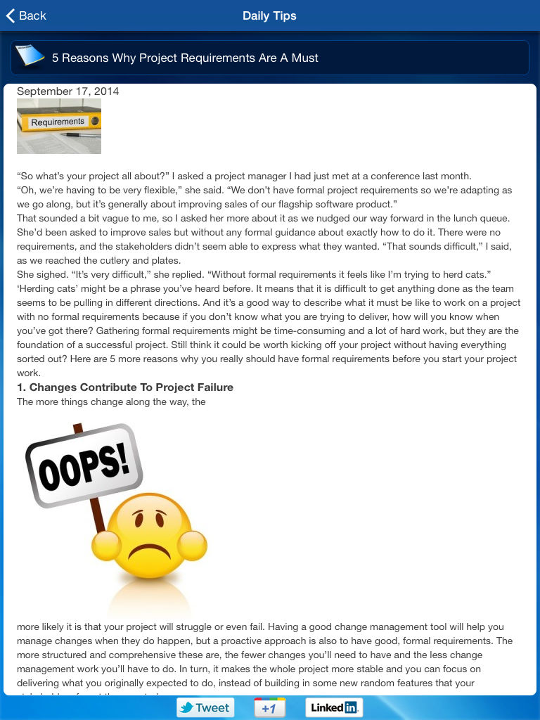 Project Management Software poster