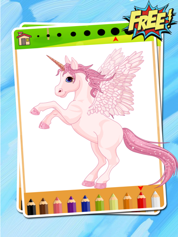 My Pony Coloring Book princesse pour les filles Affiche