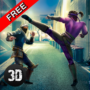 Ninja Kung Fu Street Fighting Challenge 3D